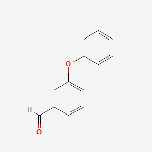 Chemical structure of 3-Phenoxybenzaldehyde