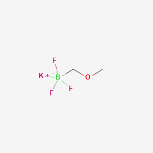 Chemical structure of Potassium methoxy-methyltrifluoroborate