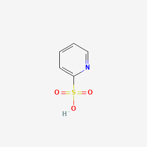 Chemical structure of 2-Pyridinesulfonic acid
