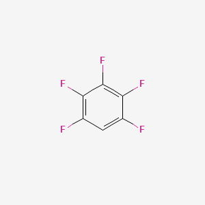 Chemical structure of Pentafluorobenzene