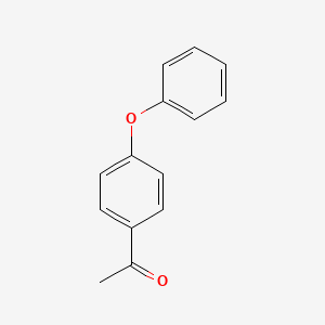 Chemical structure of 4’-Phenoxyacetophenone