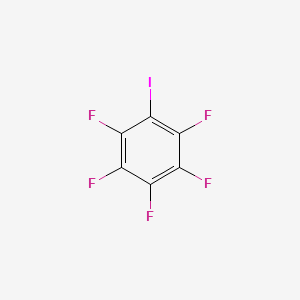 Chemical structure of Pentafluoroiodobenzene