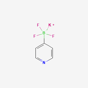 Chemical structure of Potassium 4-Pyridyltrifluoroborate