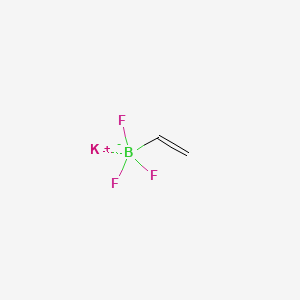 Chemical structure of Potassium Vinyltrifluoroborate