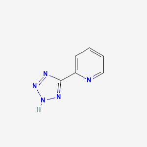 Chemical structure of 5-(2-Pyridyl)-1H-tetrazole