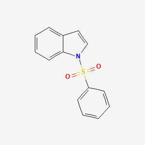 Chemical structure of 1-(Phenylsulfonyl)indole