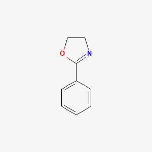 Chemical structure of 2-Phenyl-2-oxazoline