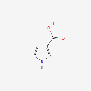 Chemical structure of Pyrrole-3-carboxylic acid