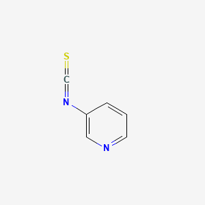 Chemical structure of 3-Pyridyl isothiocyanate