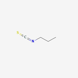 Chemical structure of Propyl Isothiocyanate