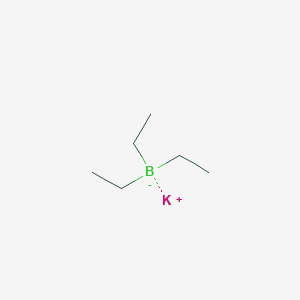 Chemical structure of Potassium triethylborohydride