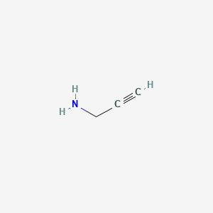 Chemical structure of Propargylamine