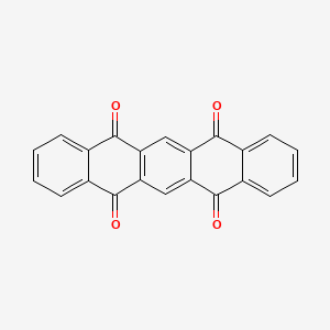 Chemical structure of 5,7,12,14-Pentacenetetrone