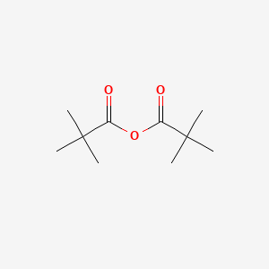 Chemical structure of Pivalic Anhydride