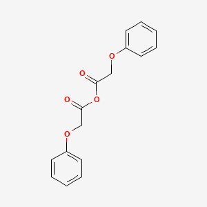 Chemical structure of Phenoxyacetic Anhydride