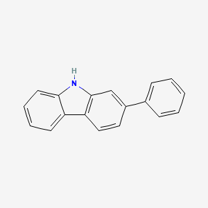 Chemical structure of 2-Phenyl-9H-carbazole