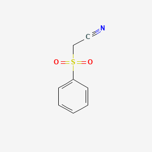 Chemical structure of Phenylsulfonylacetonitrile