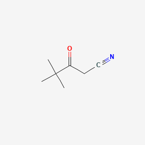 Chemical structure of Pivaloylacetonitrile