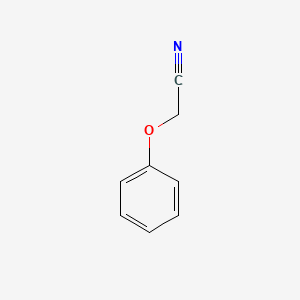 Chemical structure of Phenoxyacetonitrile