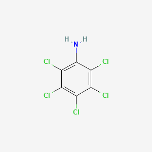 Chemical structure of Pentachloroaniline
