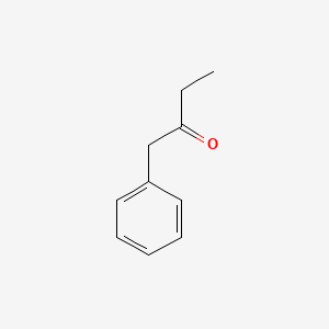 Chemical structure of 1-Phenyl-2-butanone