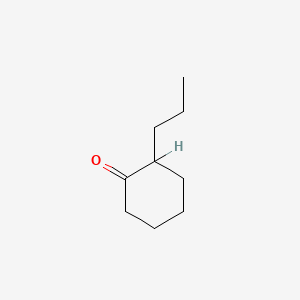 Chemical structure of 2-Propylcyclohexanone