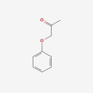 Chemical structure of Phenoxyacetone