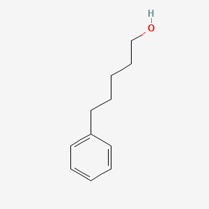 Chemical structure of 5-Phenyl-1-pentanol