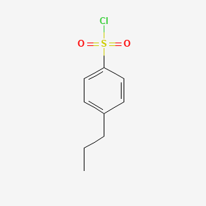 Chemical structure of 4-Propylbenzenesulfonyl Chloride