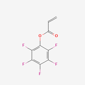 Chemical structure of Pentafluorophenyl Acrylate