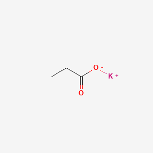 Chemical structure of Potassium Propionate