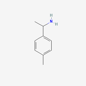 Chemical structure of 1-(p-Tolyl)ethylamine