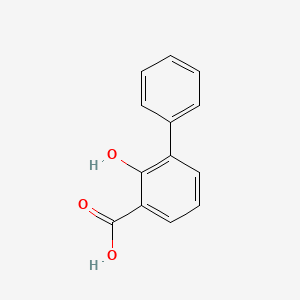Chemical structure of 3-Phenylsalicylic Acid