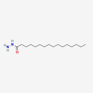 Chemical structure of Palmitic Acid Hydrazide