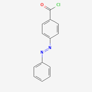 Chemical structure of 4-Phenylazobenzoyl Chloride