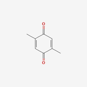 Chemical structure of p-Xyloquinone