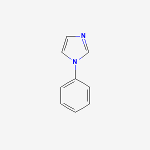 Chemical structure of 1-Phenylimidazole