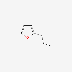 Chemical structure of 2-Propylfuran