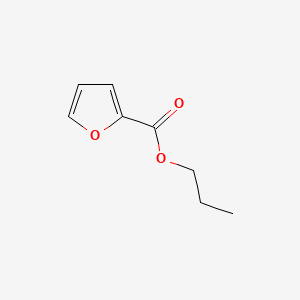 Chemical structure of Propyl 2-Furancarboxylate