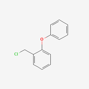 Chemical structure of 2-Phenoxybenzyl Chloride