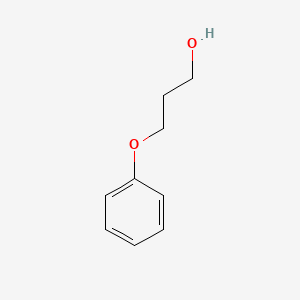 Chemical structure of 3-Phenoxy-1-propanol