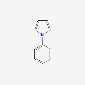 Chemical structure of 1-Phenylpyrrole