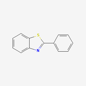Chemical structure of 2-Phenylbenzothiazole