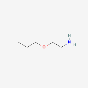 Chemical structure of 2-Propoxyethylamine