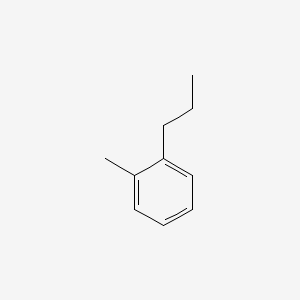Chemical structure of 2-Propyltoluene
