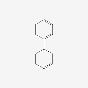 Chemical structure of 4-Phenyl-1-cyclohexene
