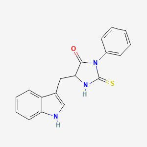 Chemical structure of Phenylthiohydantoin-tryptophan