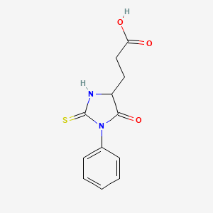 Chemical structure of Phenylthiohydantoin-glutamic Acid