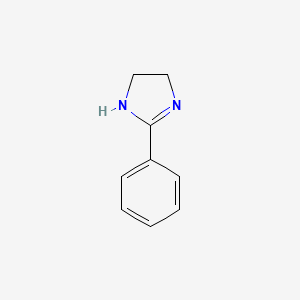 Chemical structure of 2-Phenylimidazoline