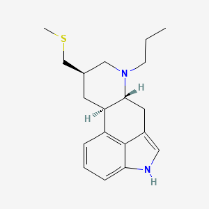 Chemical structure of Pergolide